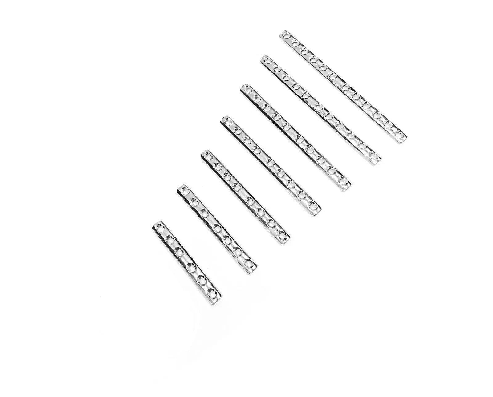 One Third Tubular Plates 3.5mm Set of 18pcs Veterinary Instrument SS