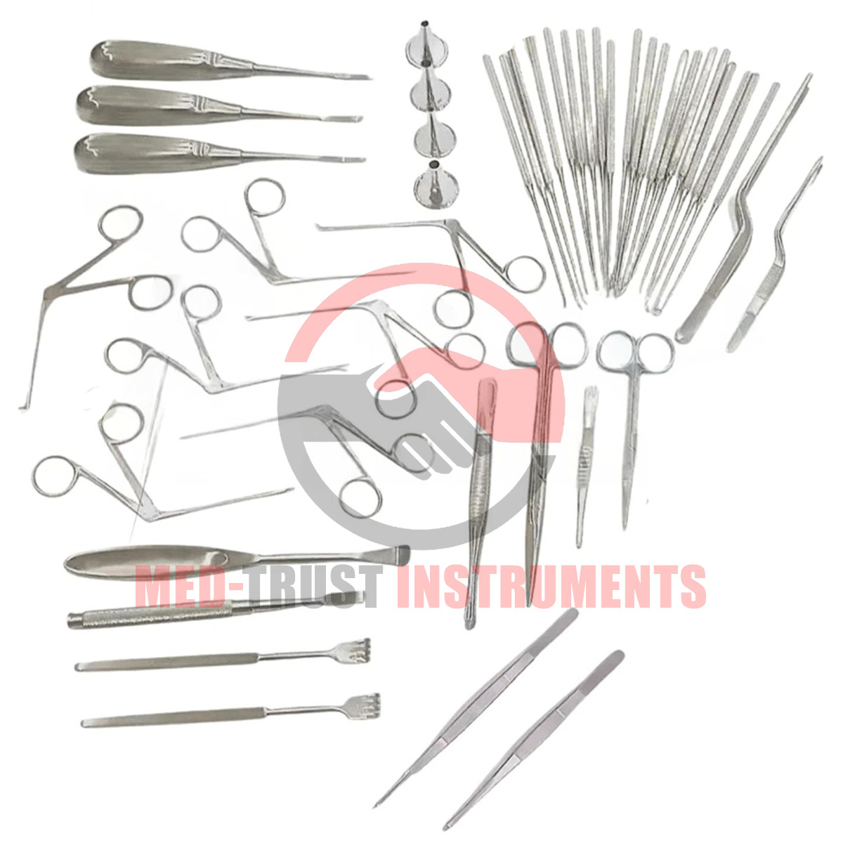 Tympanoplasty Instruments 58 Pcs Set Micro Ear Surgery ENT Premium Instrument