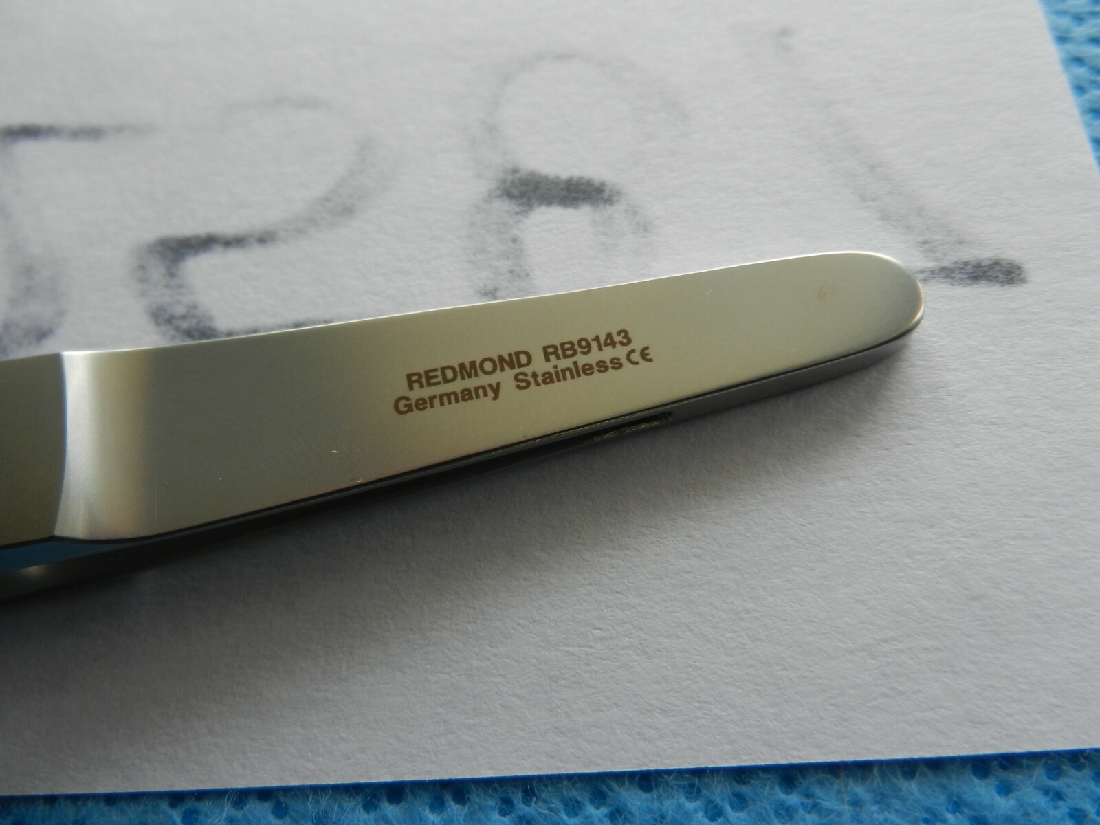 D2587 Ruggles Redmond Surgical .9mm Yasargil Bayonet Forceps RB9143