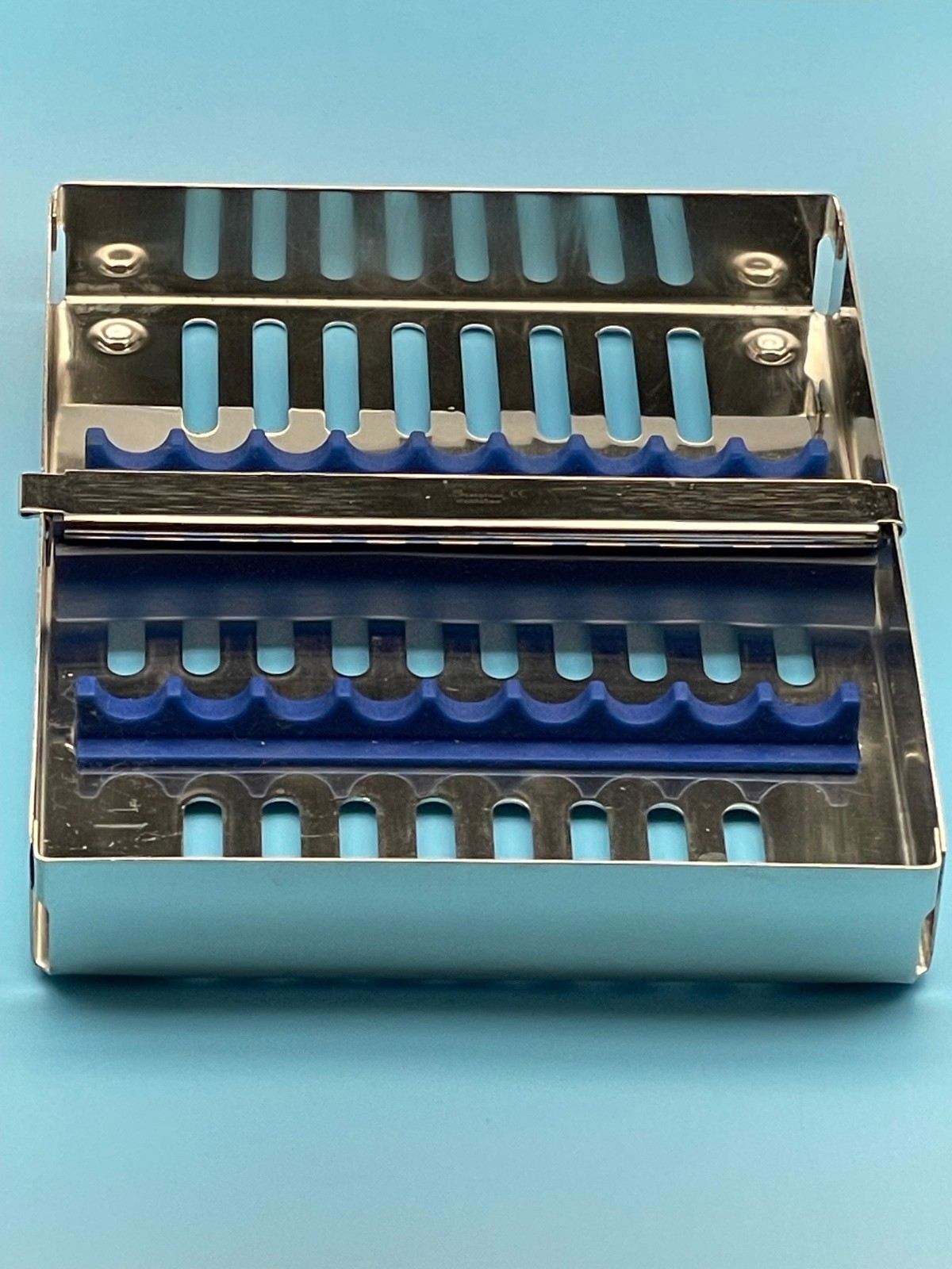 Set of 2 Cassettes without Lid, Size: 180 x 140 x 22 mm, Cap. for 9 instruments