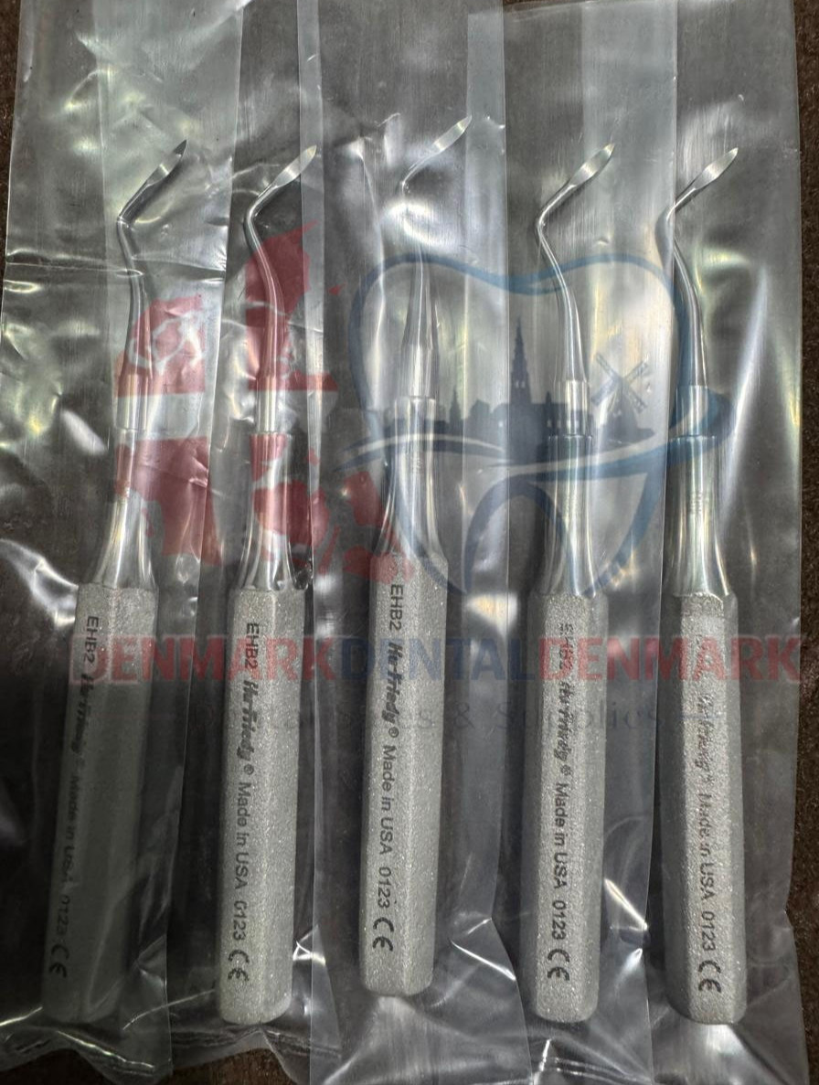 5X Hu-Friedy EHB2 Dental Elevator Heidbrink #2 Root Tip #502 Stainless Steel
