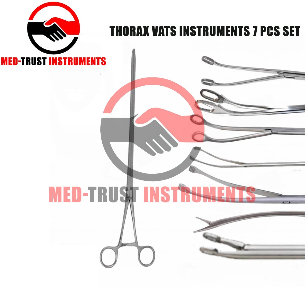 New Set of 7pcs Thorax VATS instruments A + quality Surgical Instruments