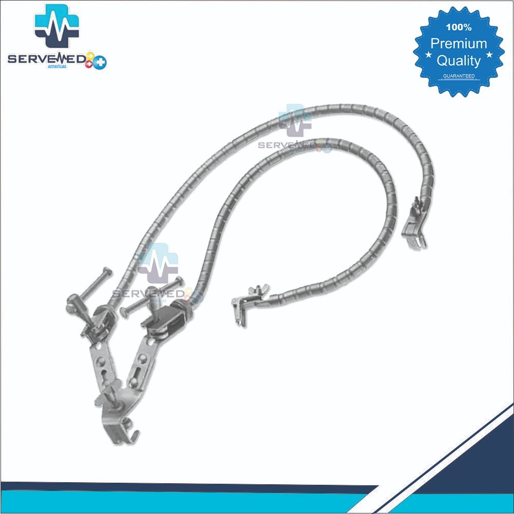 Leyla Self Retractor Brain Retractor Set Two Arms Orthopedic Surgical Instrument