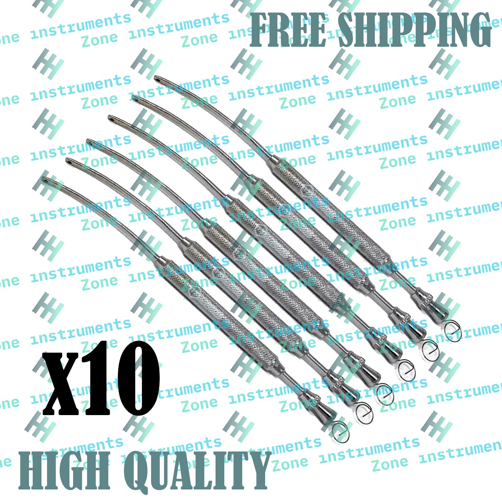 ENT Suction cum Elevator Instrument Endoscopic Suction Surgical Instruments
