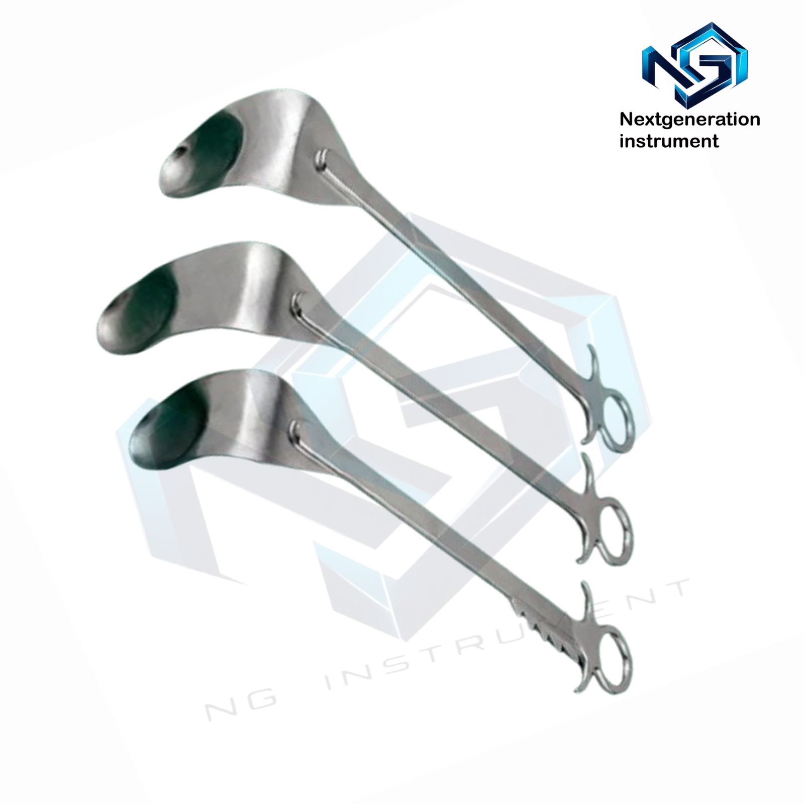 Browne Deltoid Retractor Set 45mm 55mm 3pc Orthopedic Surgical Instrument set