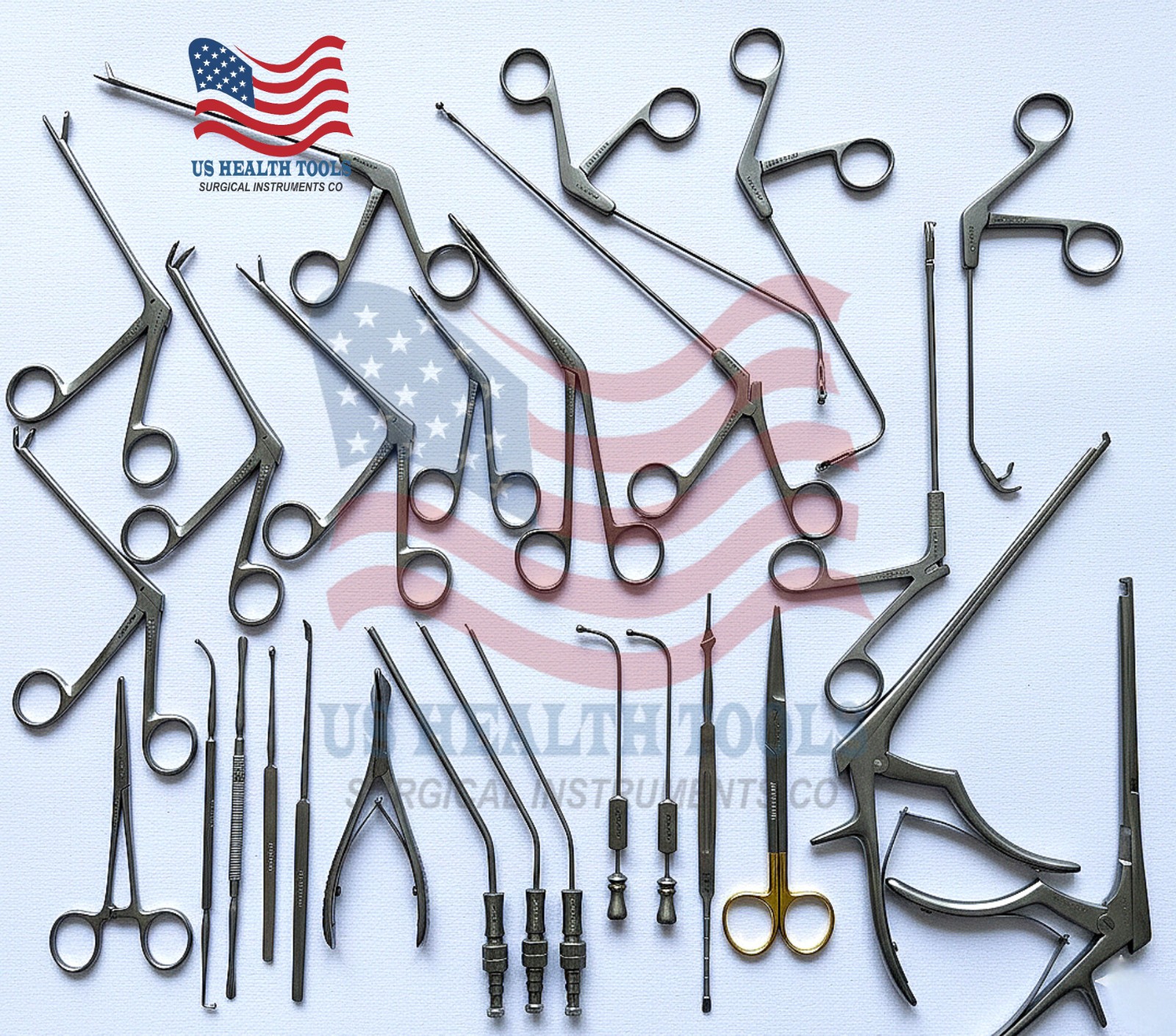 Fess Instruments Set W/ Box Fess Set Sinus Surgery ENT Instruments German Steel