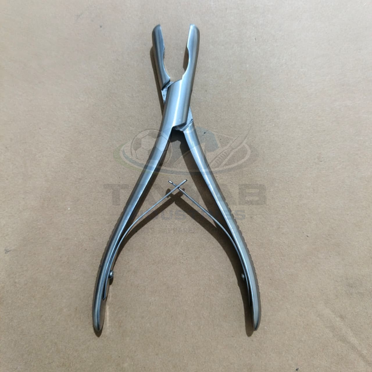 Luer Bone Rongeurs 7″ Straight 8mm Bite Neuro Surgical Instrument Stainless