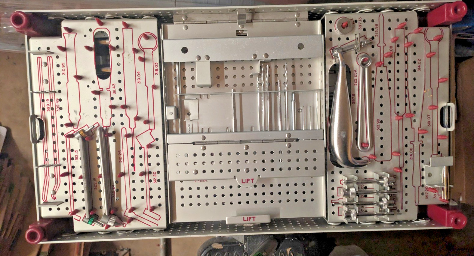 Swiss Maxillofacial Basic Instrument Set Partial