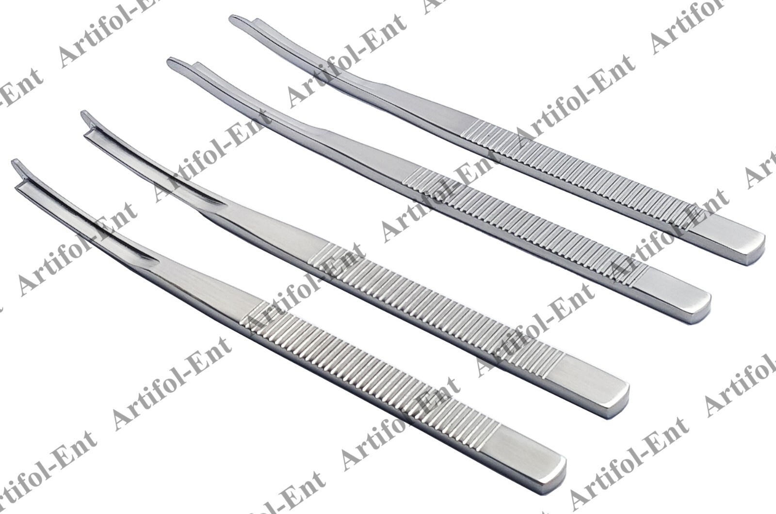 Silver Nasal Chisel 18cm Rhinoplasty Osteotome for Left and Right Side 2 Sets