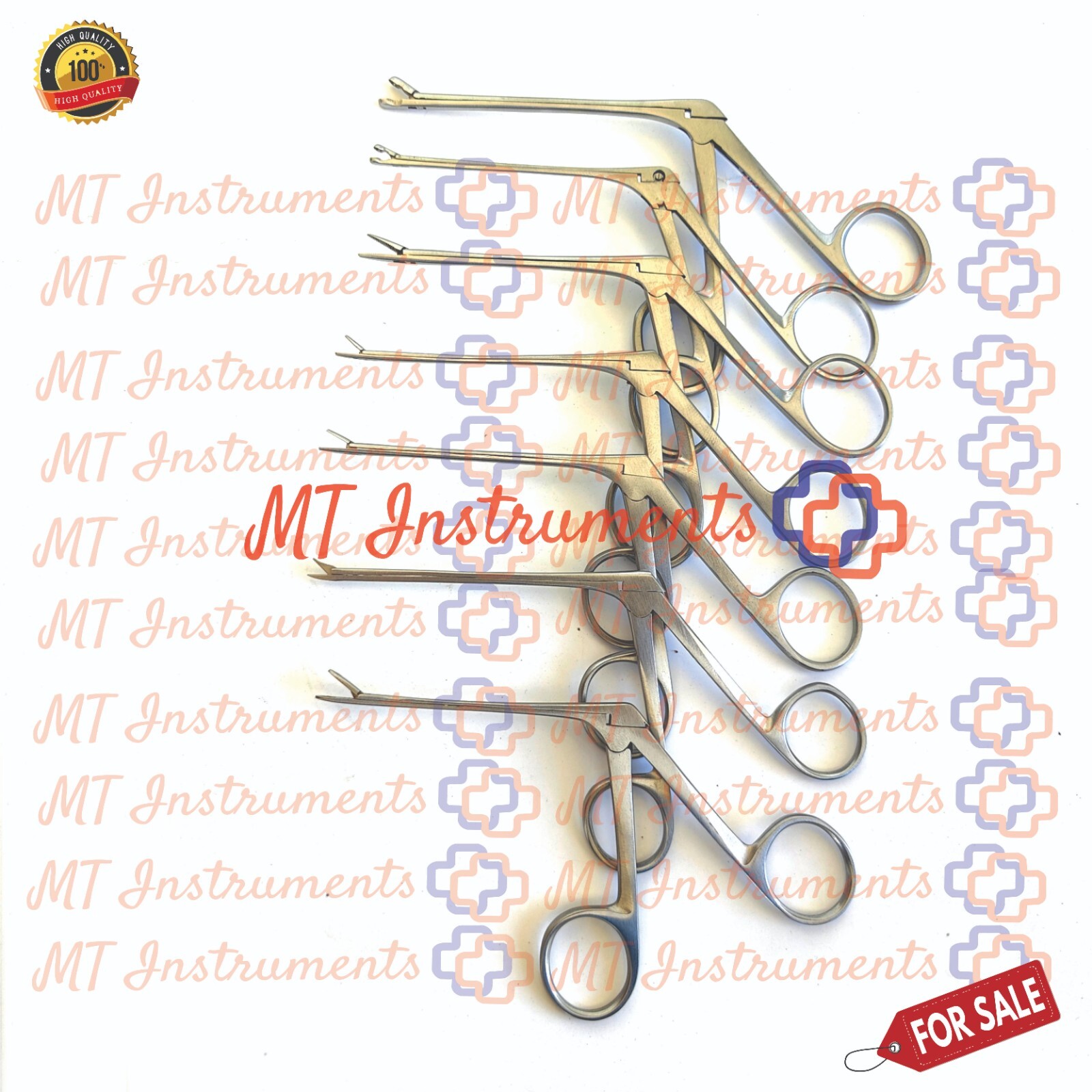 Tympanoplasty Instrument Set of 7 Pcs Surgical Instruments Micro Ear Forceps