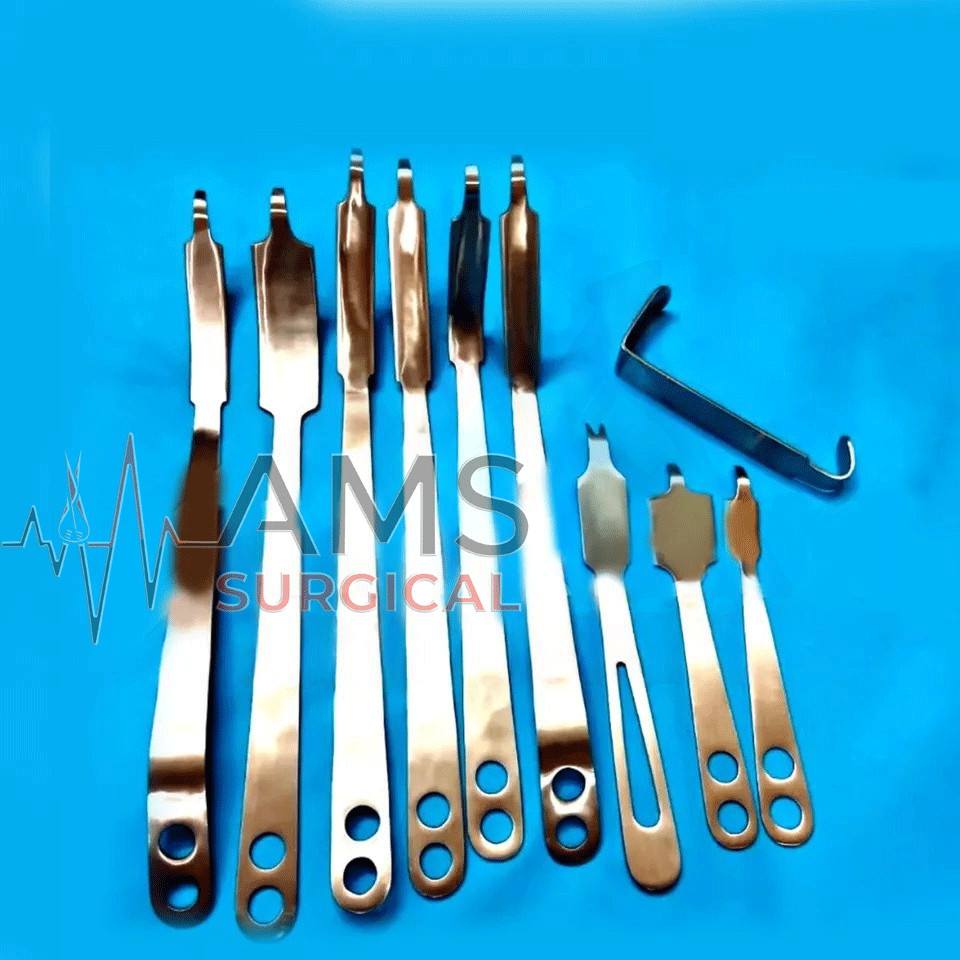Hip Retractor Heavy Orthopedic Surgery Instruments 10 Pieces Set