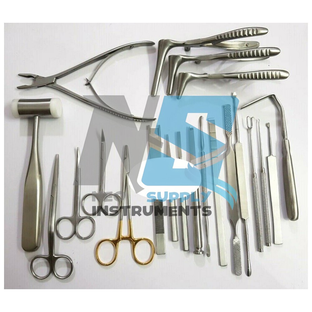 Rhinoplasty Set of 21 Pcs Surgical Instruments Set