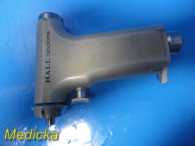 AMSCO Zimmer Hall 5052-41 Cebotome W/ 5052-42 & 5052-43 Burr Extensions ~ 32541