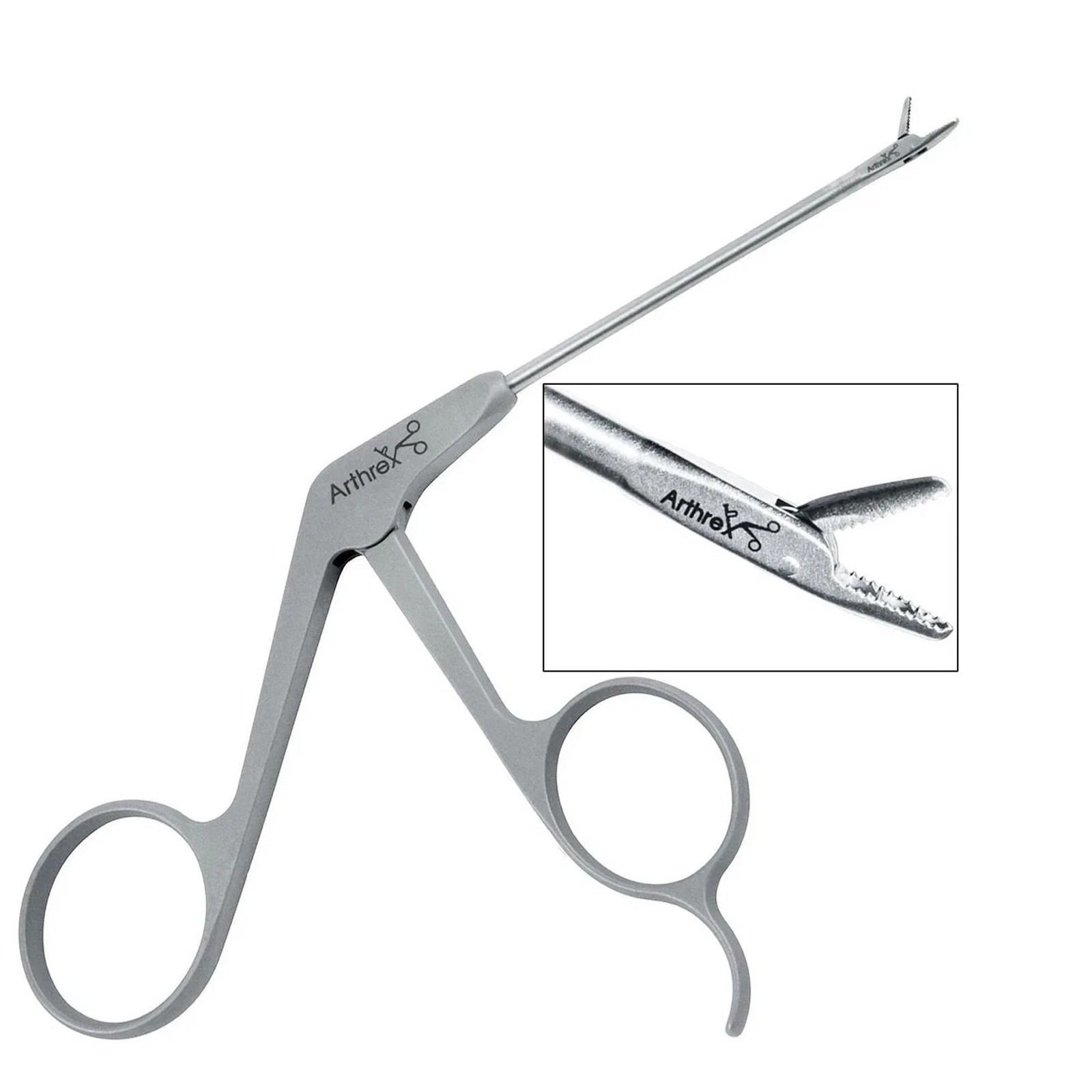 Arthrex arthroscopy Grasper Small Joint Pointed Straight Tip 2.75mm NR Handle 4″