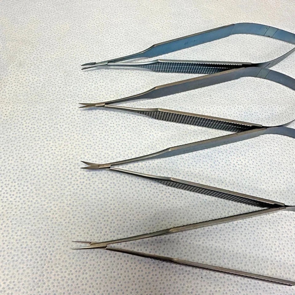11 Piece Codman ASSI Micro Instrument Tray w/ Sterilization Case