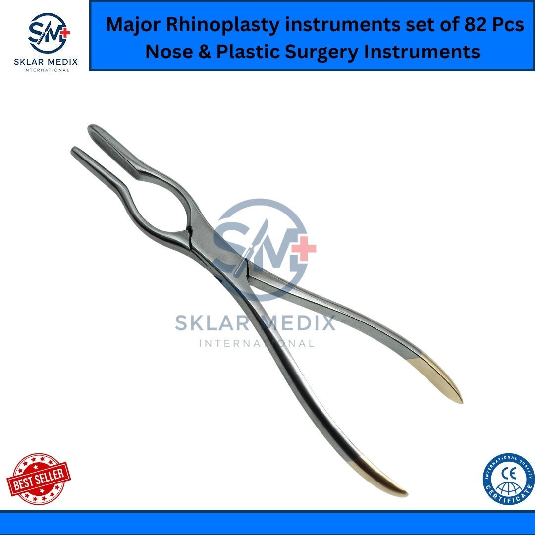 Major Rhinoplasty Instruments Set 82 Pcs Nose Plastic Surgery Surgical Tools Kit