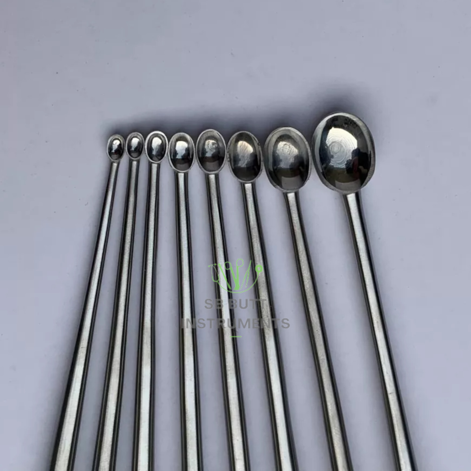 Volkmann bone curette set of 9 pieces orthopedic surgical instruments