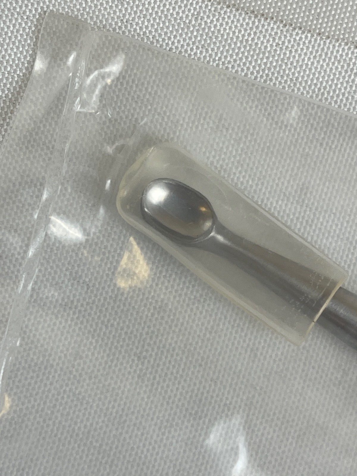 Symmetry Surgical Codman SSI Ultra 29-5153 Bruns Curette Straight Oval #3 Cup