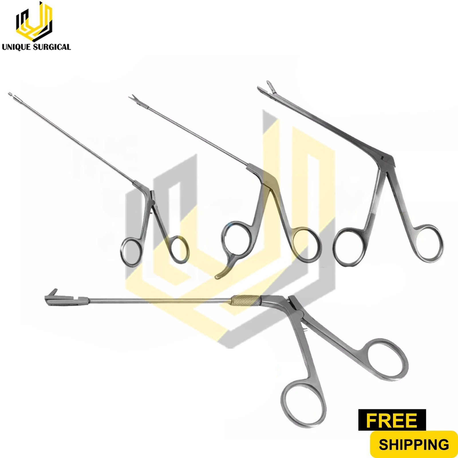 4 Pcs Set Endoscopic Sinus Surgery Advanced ENT Instrument Set