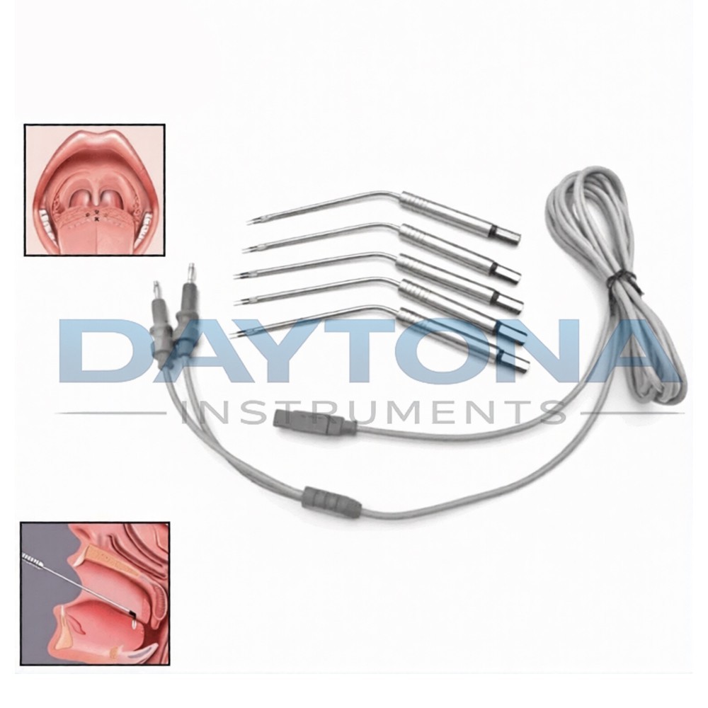 ENT Bipolar Electrodes Set Electro Surgical instruments