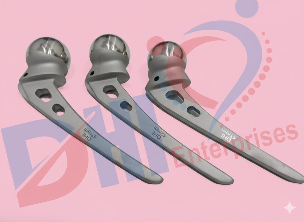 AMP Hip Prosthesis Orthopedic instruments Set 45mm,47mm & 49mm 3 Picecs lot
