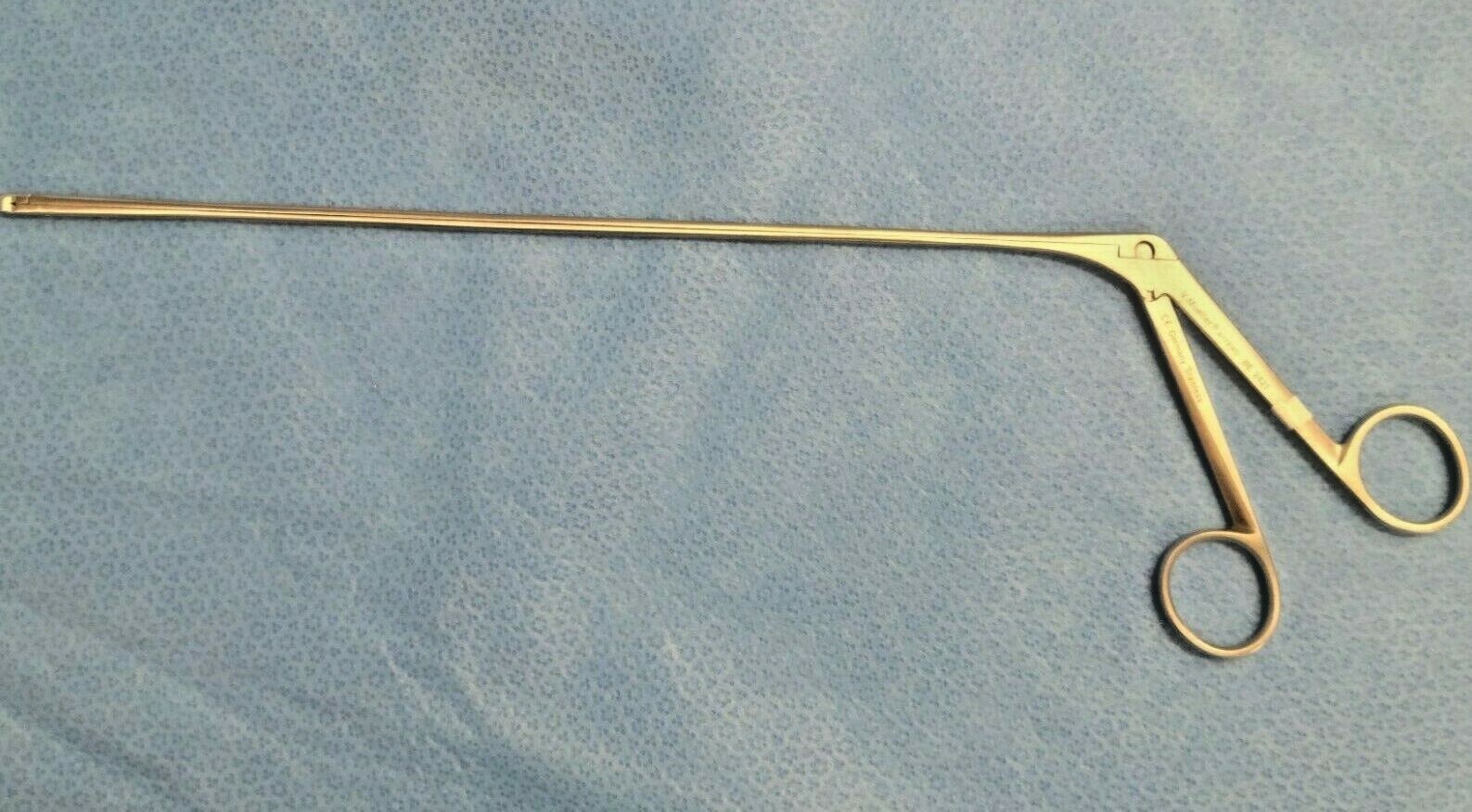 V. Mueller BE2421 Surgical ENT 4mm Cup Jackson Laryngeal Forceps orthopedic