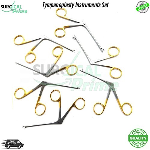 Tympanoplasty Instruments Set of 30 Pcs ENT Micro Ear Surgery German Quality