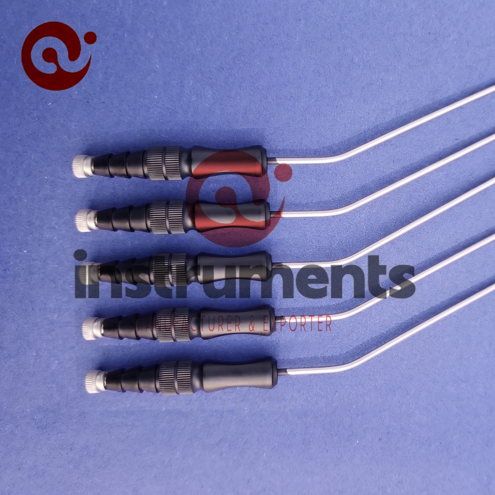 Frazier Suction Tube 6, 8, 10, 12, 14Fr 5pcs set Surgical instrument German Ai