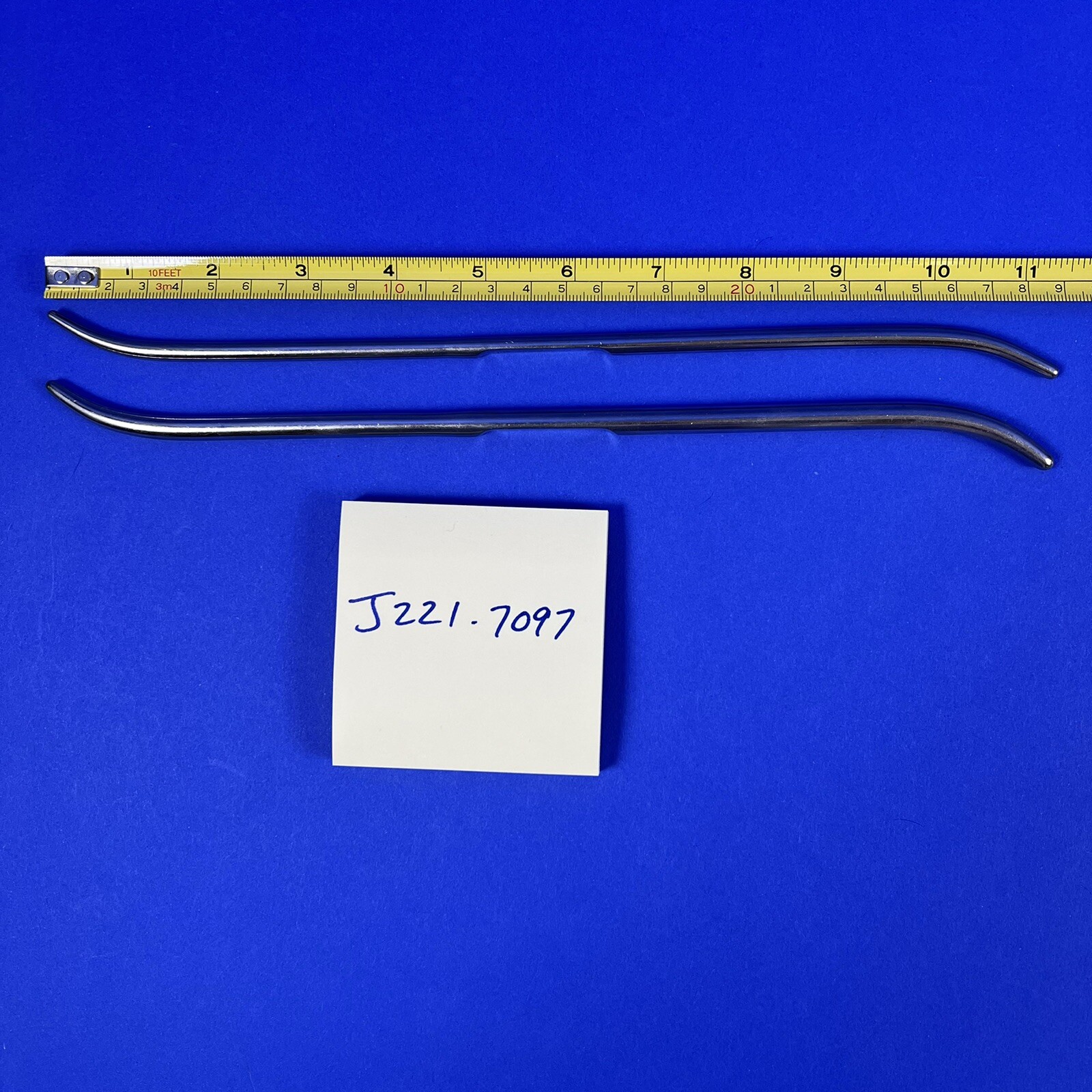 Dittmar Pratt Double Ended Uterine Dilators Lot of 2 sizes 17-19 and 21-23