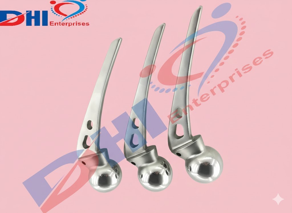 AMP Hip Prosthesis Orthopedic instruments 49mm,50mm & 51mm 3 pcs lot