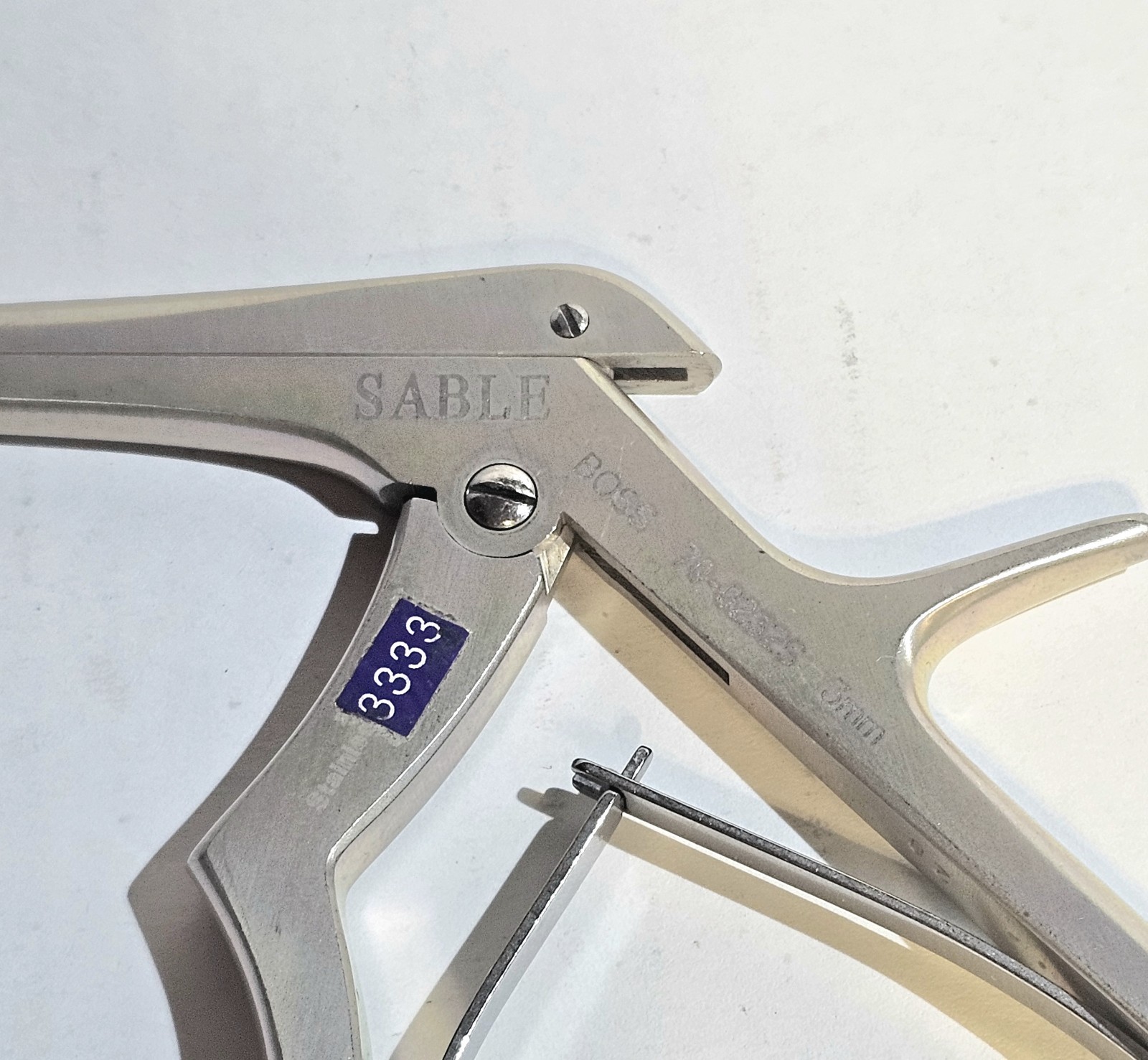 SABLE 3333 Bone Rongeur Orthopedic Surgical Instrument, Long Shaft Pistol Grip