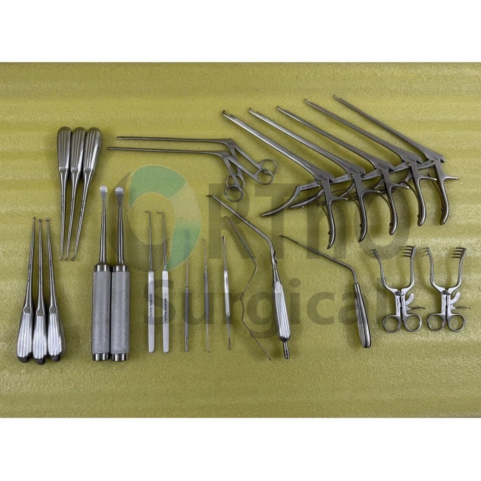 Cervical Spinal Surgery Instruments Set German Steel Surgical Spine Instrument