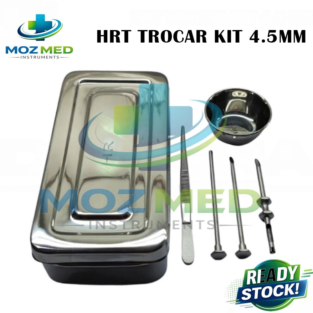 HRT Trocar Kit 4.5mm, Harmone Replacement Pellet Insertion Kit