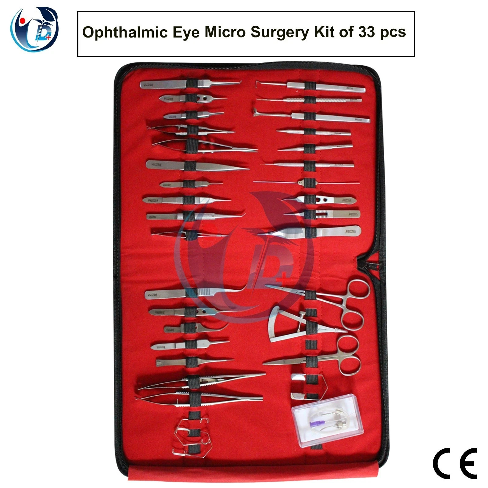 Ophthalmic Eye Micro Surgery Kit of 33 pcs Surgical Instruments SET Kit