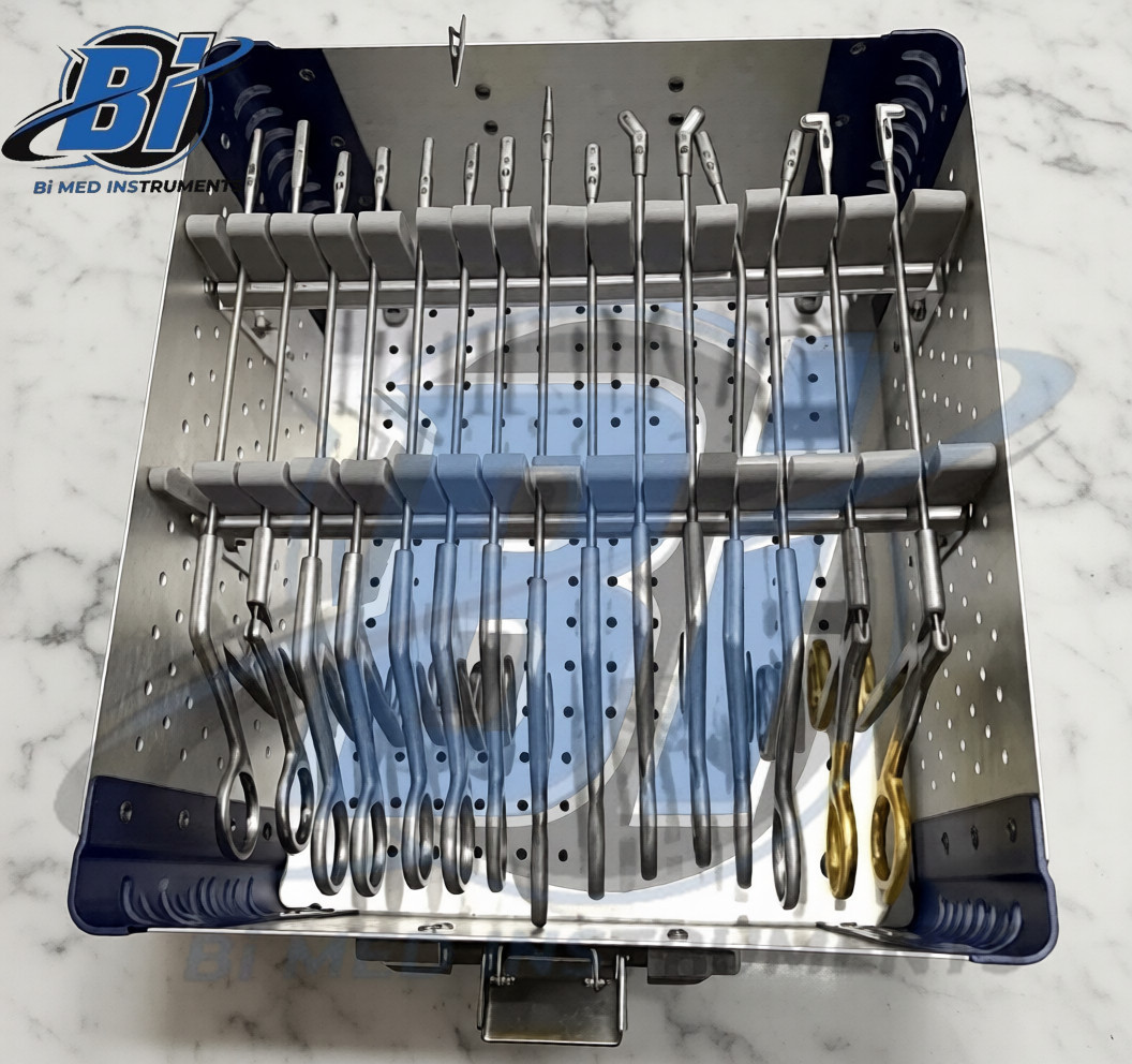 Arthroscopy Forceps Set knee surgery set 15 pcs with sterilization Box