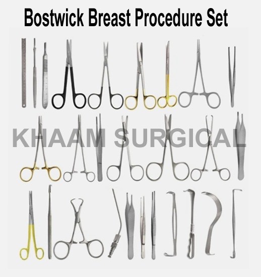 Bostwick Breast Procedure 41 Pcs Set Plastic Surgical Instrument German Stainles