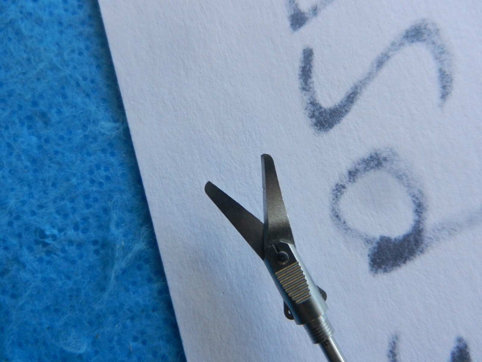Encision Surgical Laparoscopic 5mm 39cm Curved Scissor Insert