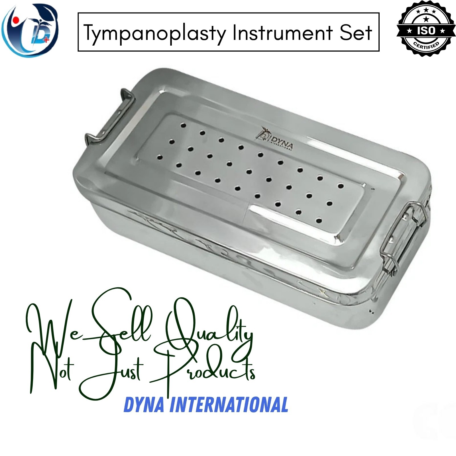 Tympanoplasty Instruments 58 Pcs Set Micro Ear Surgery ENT Premium Instrument CE