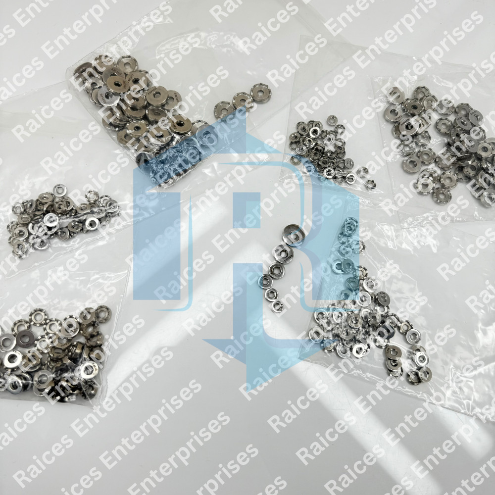 Spike Washers Orthopedic Screws, Set of 60 Pcs Orthopedic Instruments SS 316L