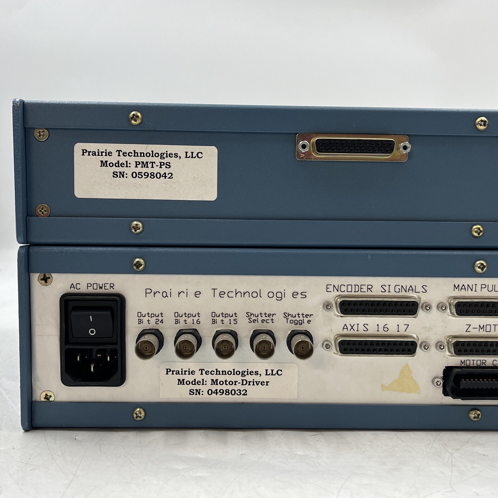 Prairie Technologies Motor Driver And PMT-PS. Untested.