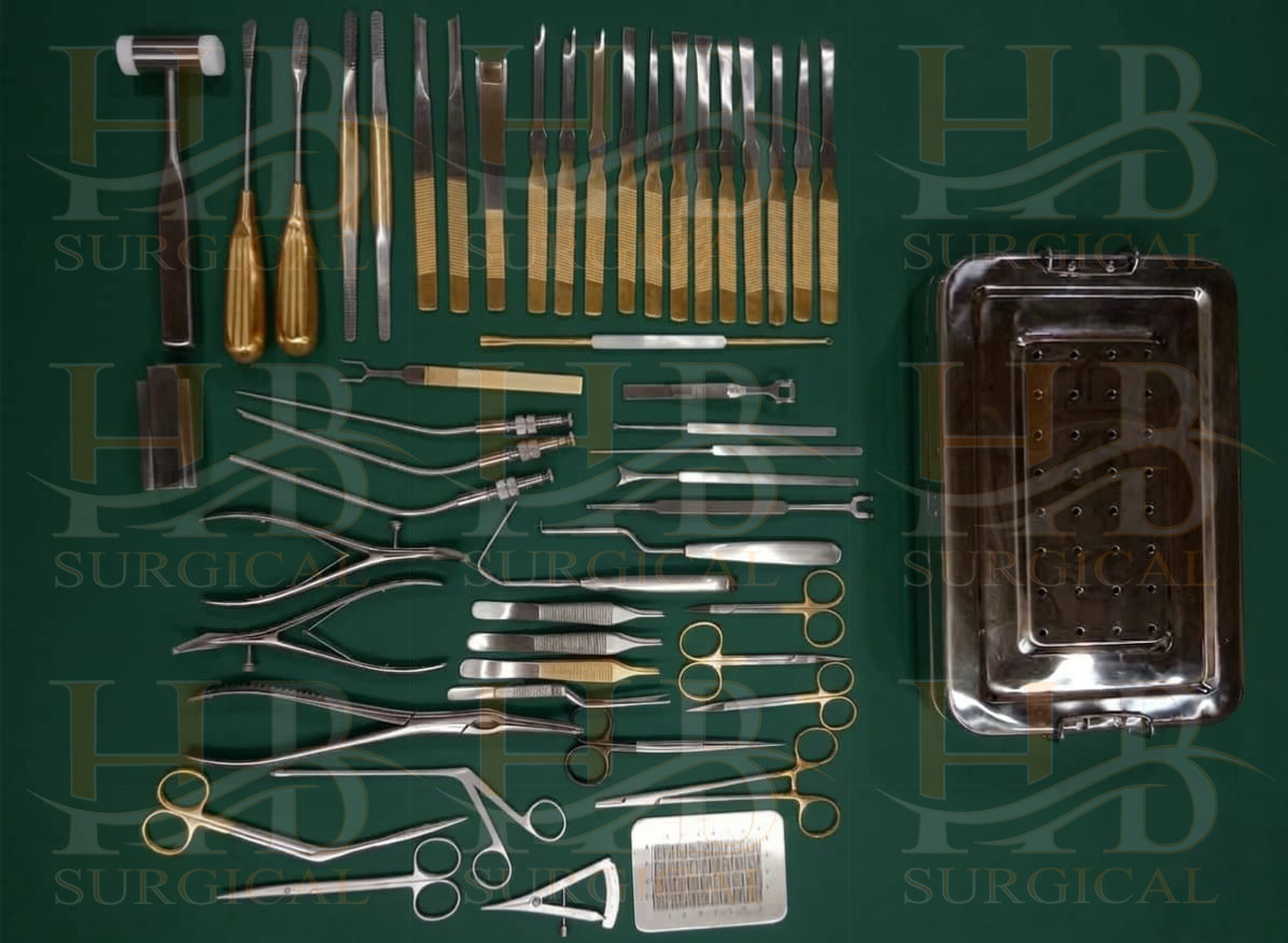 Rhinoplasty instruments German Nose & Plastic Surgery instruments 50 pcs set