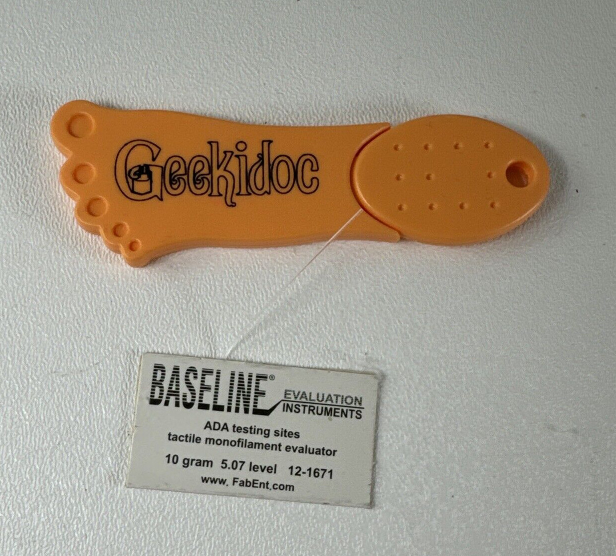2 Tuning Forks, Reflex Hammer & Baseline Evaluation Instrument Display Props