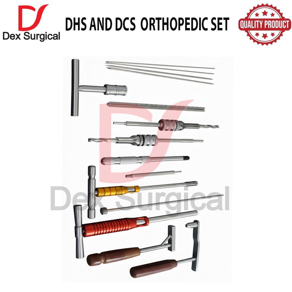 DHS and DCS 16 PCs Set Orthopedic combo surgical instrument