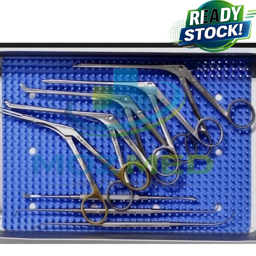 Assorted Minor Endoscopic Fess ENT Sinus Plastic Surgery Instruments Set of 8 Ps