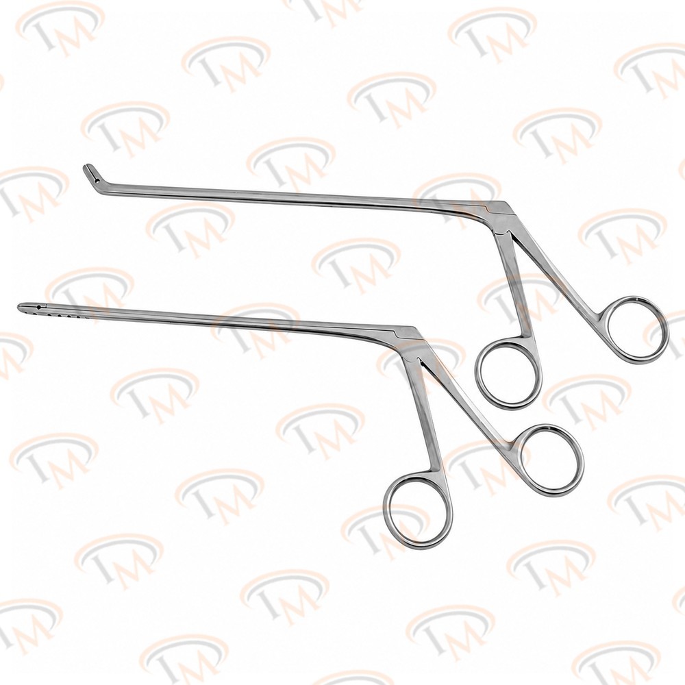 Cushing Disc Rongeur Bayonet Forceps Straight and Up 2,4 mm 6 PCs Set
