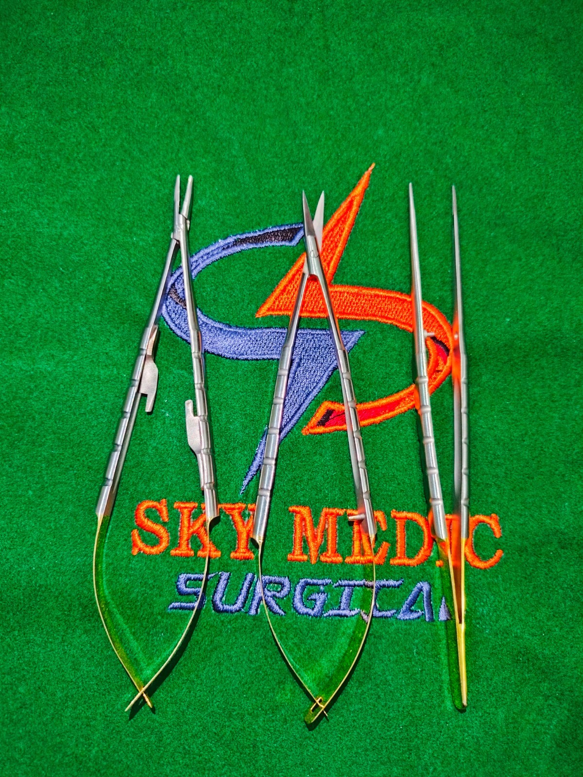 CASTROVIEJO MICRO TC SCISSOR NEEDLE HOLDER FORCEP GERMAN QUALITY DENTAL 15.5cm