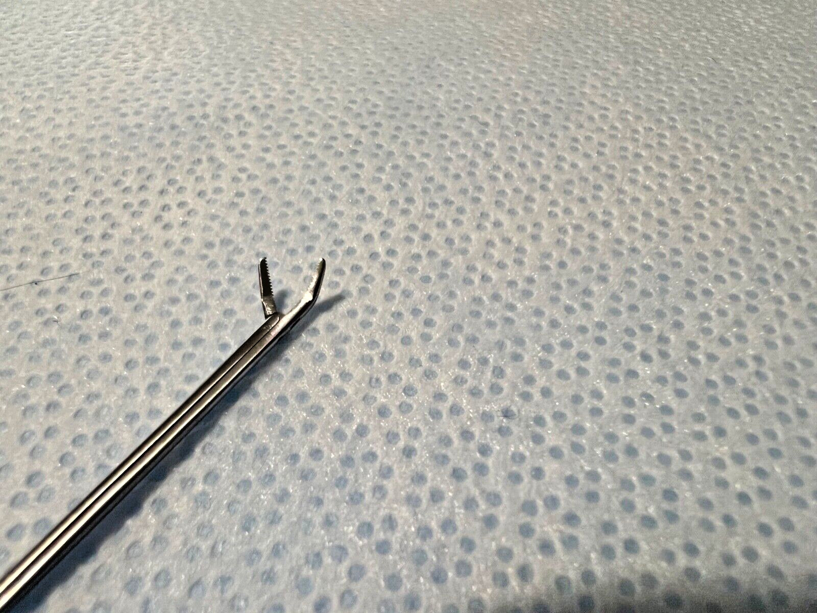 Millennium 2-169148 Surgical Alligator Nasal Forceps, Serrated Curved Right ENT