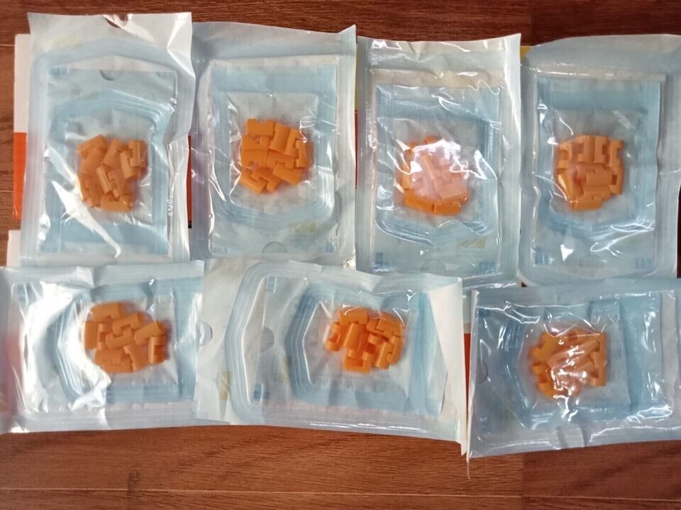 Raney Clips Disposable box of 100 clips Raney Scalp Clips ,Free Shipping