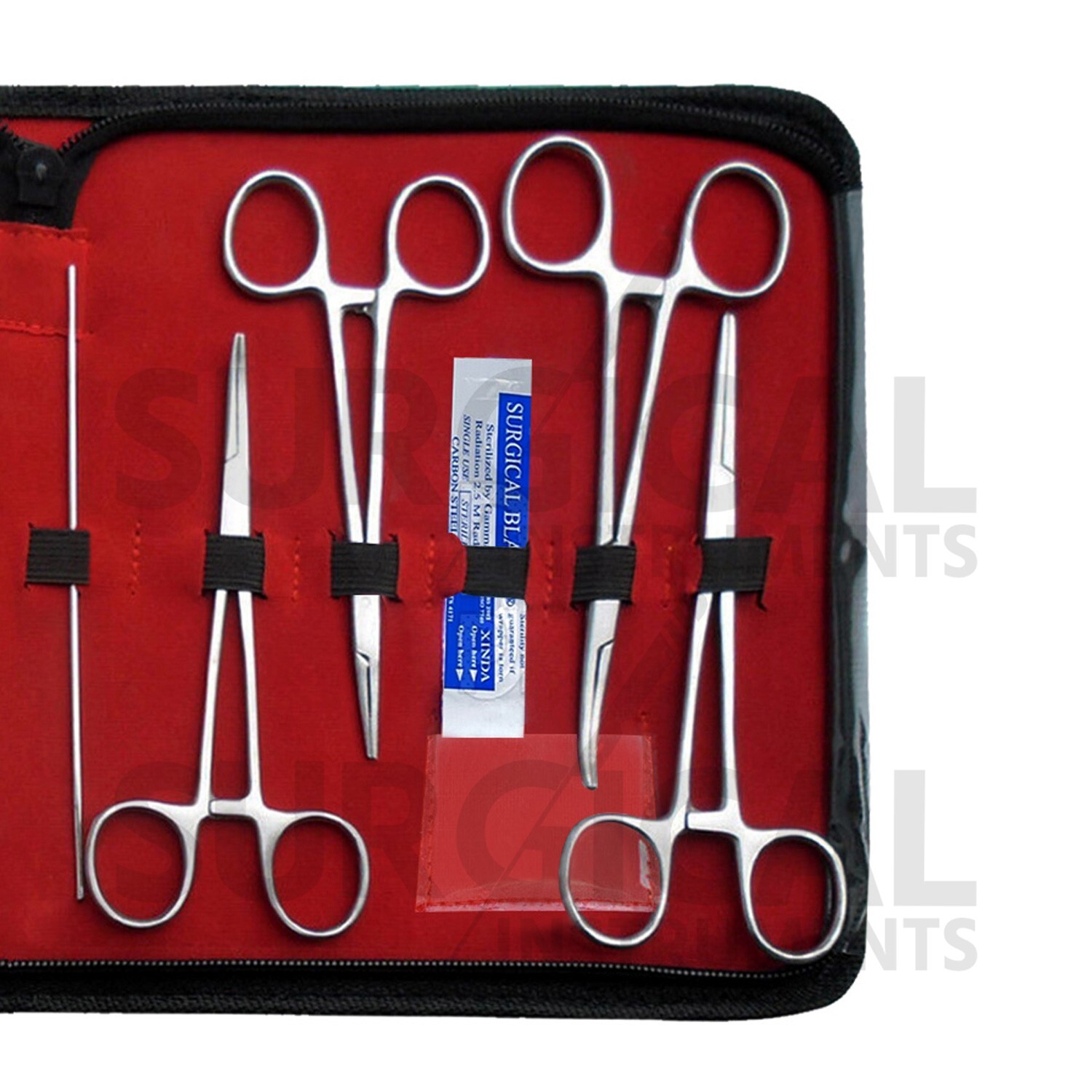 12 Pcs Instruments Surgical Kit Survival Emergency First Aid Military German GR
