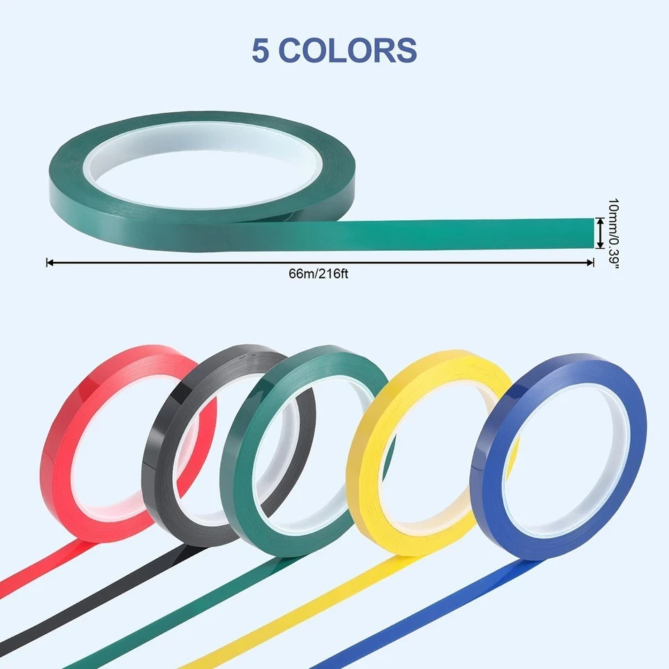 10Rolls Surgical Marking Adhesive Tape Instruments Identification 0.39″x216ft